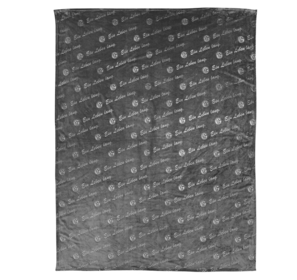 FC Schalke 04 - Decke Fleece allover anthra